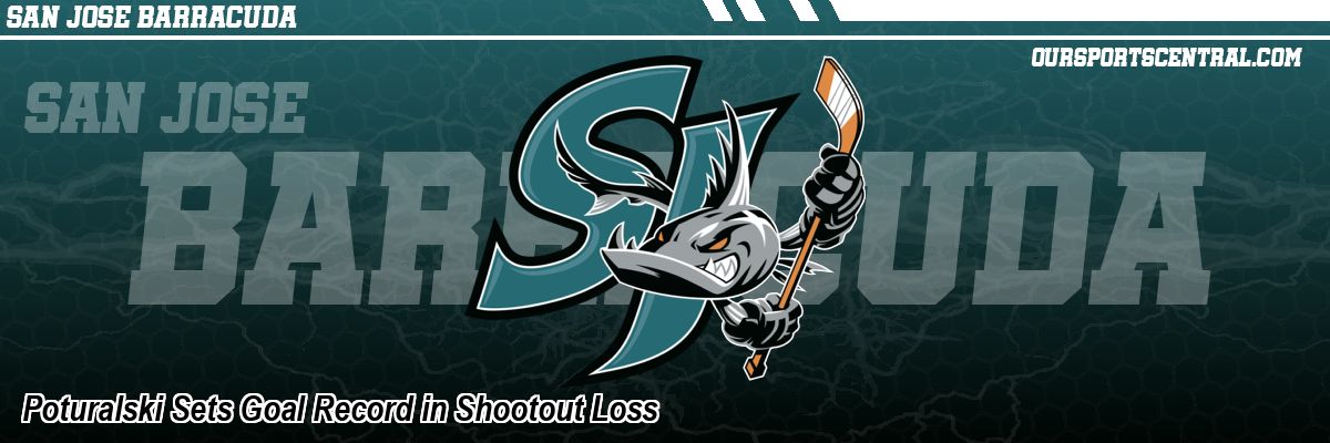 Poturalski Sets Goal Record in Shootout Loss