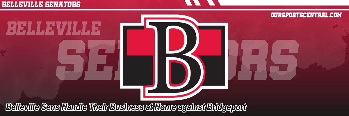 Belleville Sens Handle Their Business at Home against Bridgeport