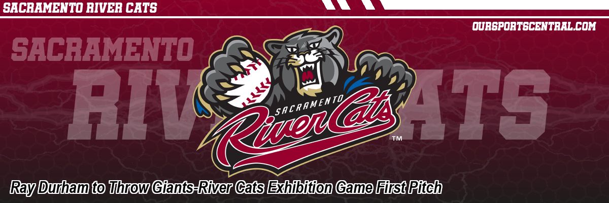 Ray Durham to Throw Giants-River Cats Exhibition Game First Pitch