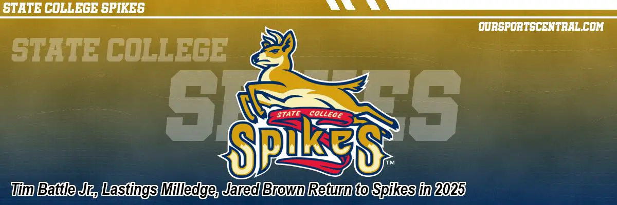 Tim Battle Jr., Lastings Milledge, Jared Brown Return to Spikes in 2025