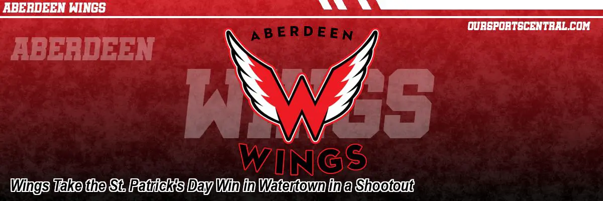 Wings Take the St. Patrick's Day Win in Watertown in a Shootout