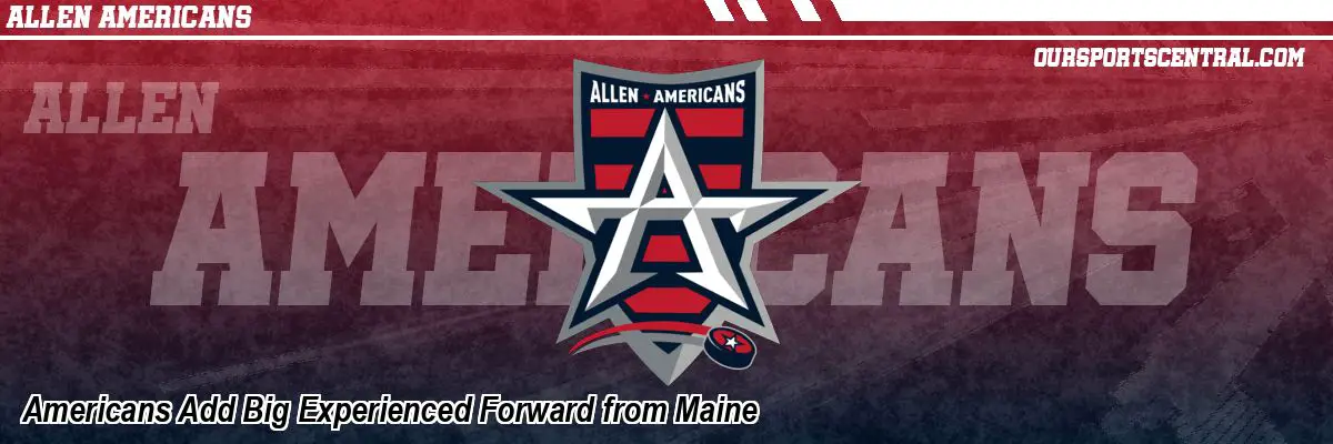 Americans Add Big Experienced Forward from Maine