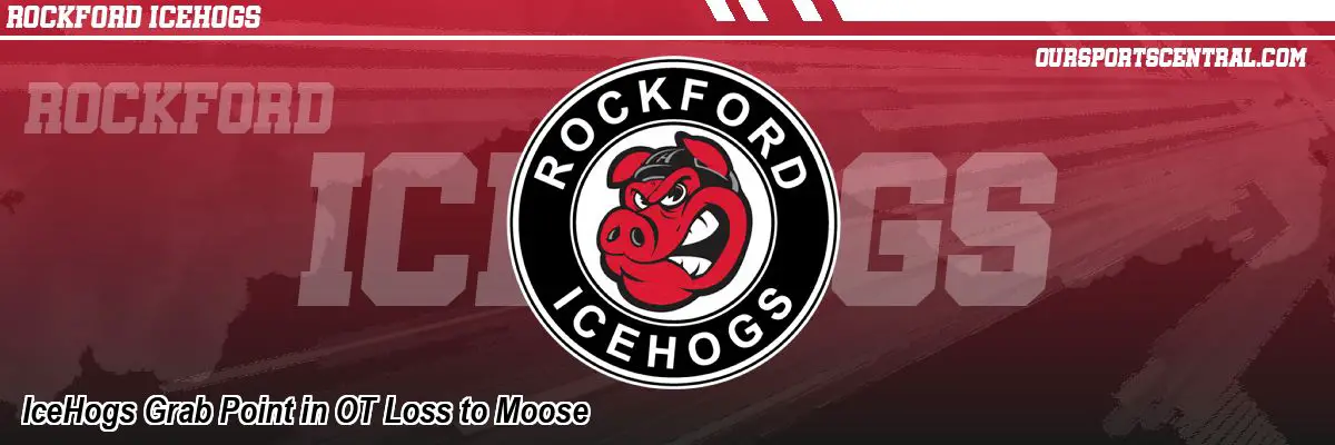 IceHogs Grab Point in OT Loss to Moose