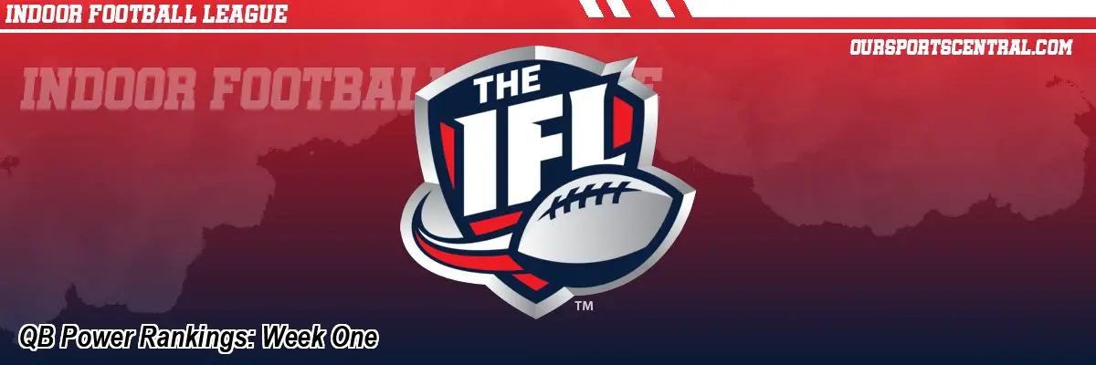 QB Power Rankings: Week One