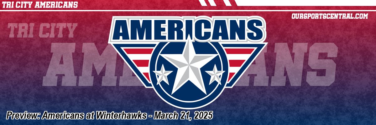 Preview: Americans at Winterhawks - March 21, 2025
