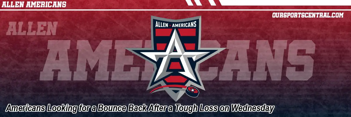 Americans Looking for a Bounce Back After a Tough Loss on Wednesday