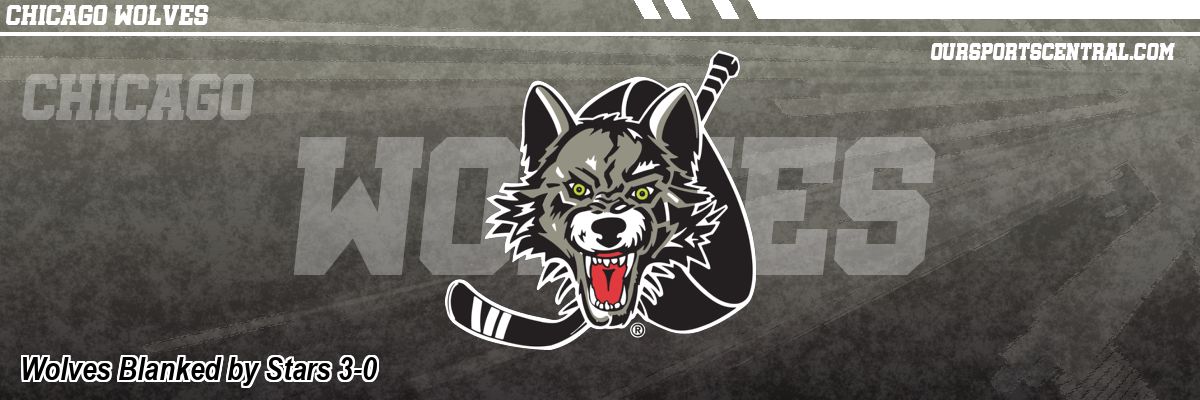 Wolves Blanked by Stars 3-0