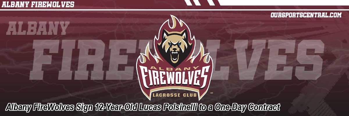 Albany FireWolves Sign 12-Year-Old Lucas Polsinelli to a One-Day Contract