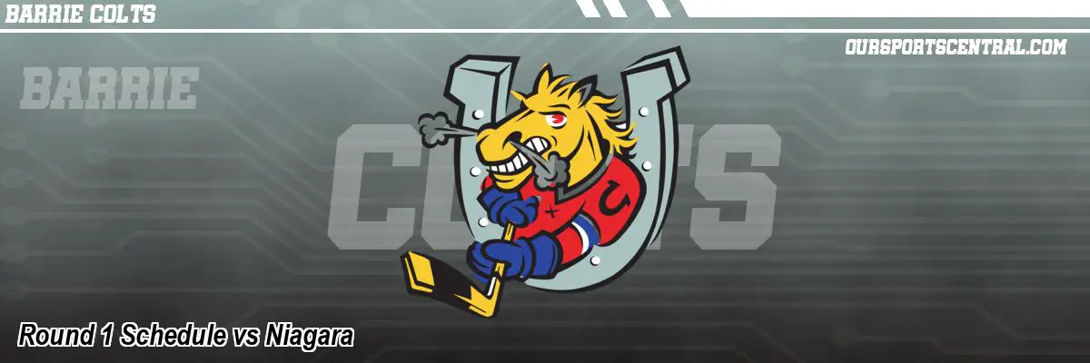 Round 1 Schedule vs Niagara