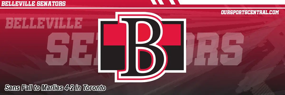 Sens Fall to Marlies 4-2 in Toronto
