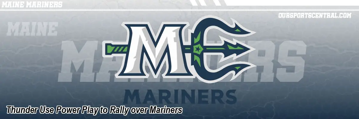 Thunder Use Power Play to Rally over Mariners