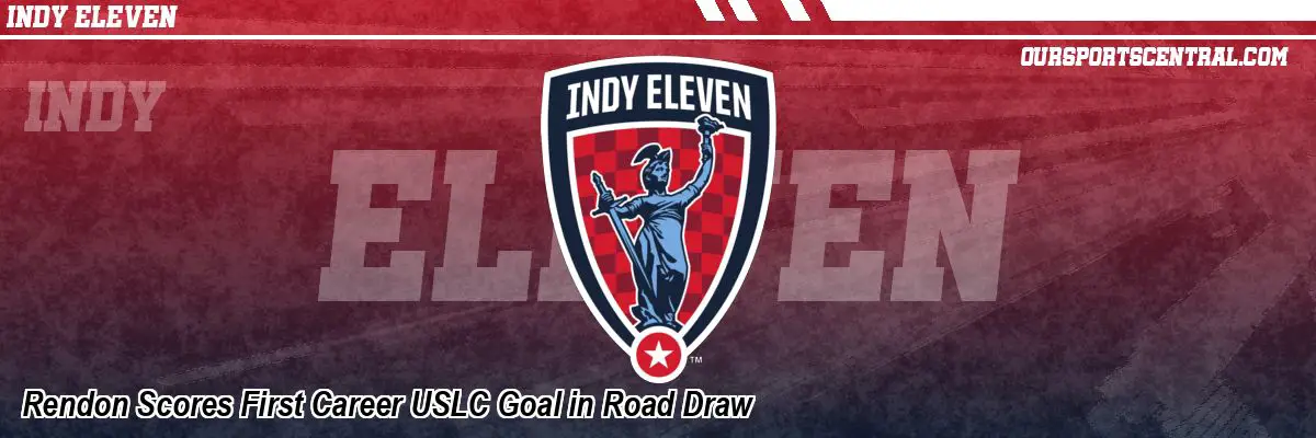 Rendon Scores First Career USLC Goal in Road Draw