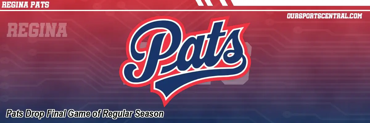 Pats Drop Final Game of Regular Season