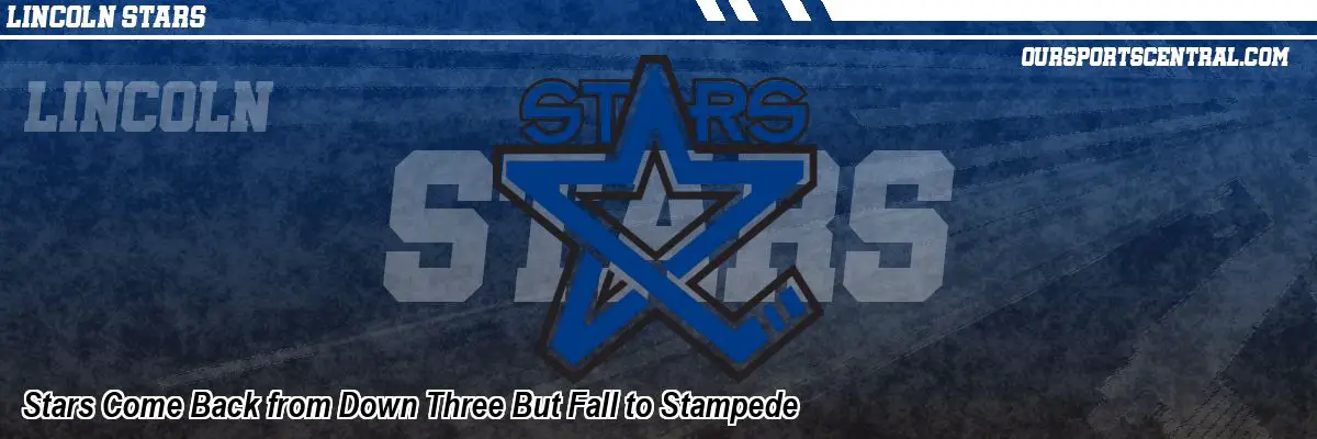 Stars Come Back from Down Three But Fall to Stampede