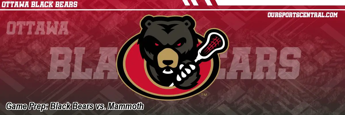 Game Prep: Black Bears vs. Mammoth
