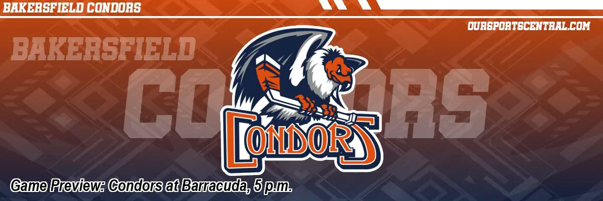 Game Preview: Condors at Barracuda, 5 p.m.