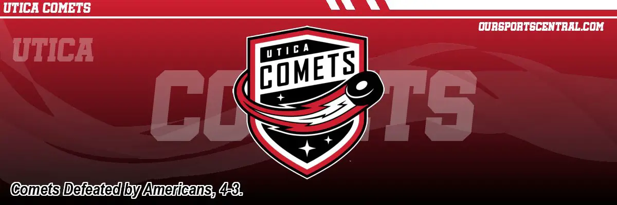 Comets Defeated by Americans, 4-3.