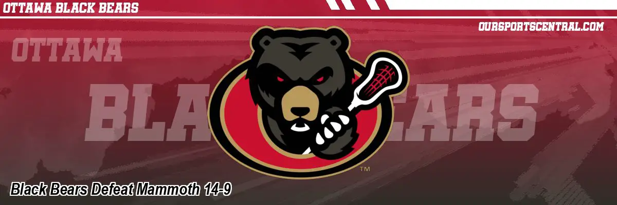 Black Bears Defeat Mammoth 14-9