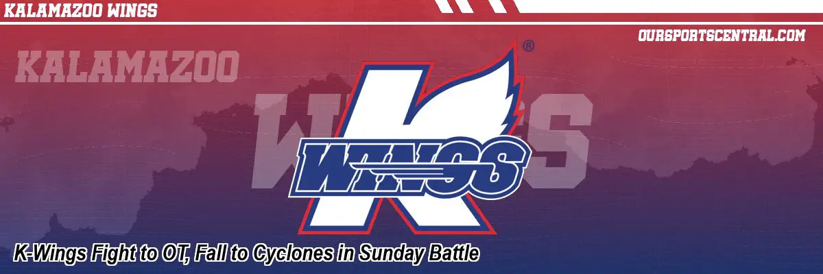 K-Wings Fight to OT, Fall to Cyclones in Sunday Battle