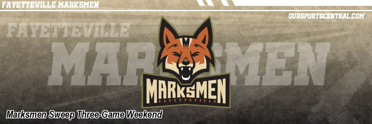 Marksmen Sweep Three-Game Weekend