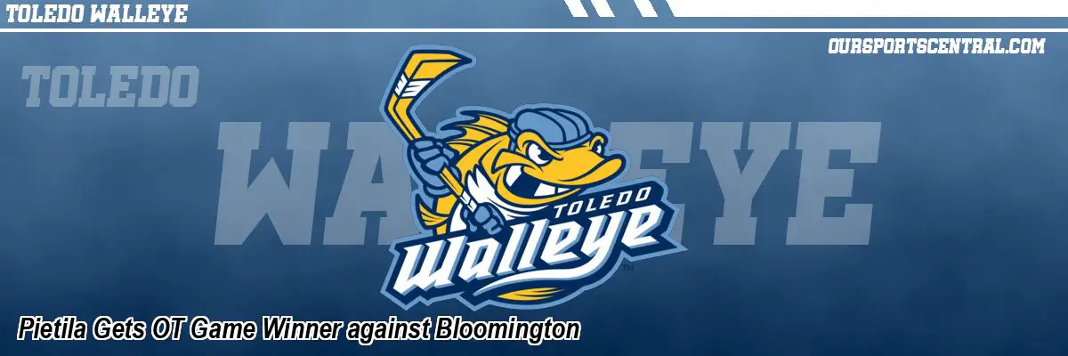 Pietila Gets OT Game Winner against Bloomington