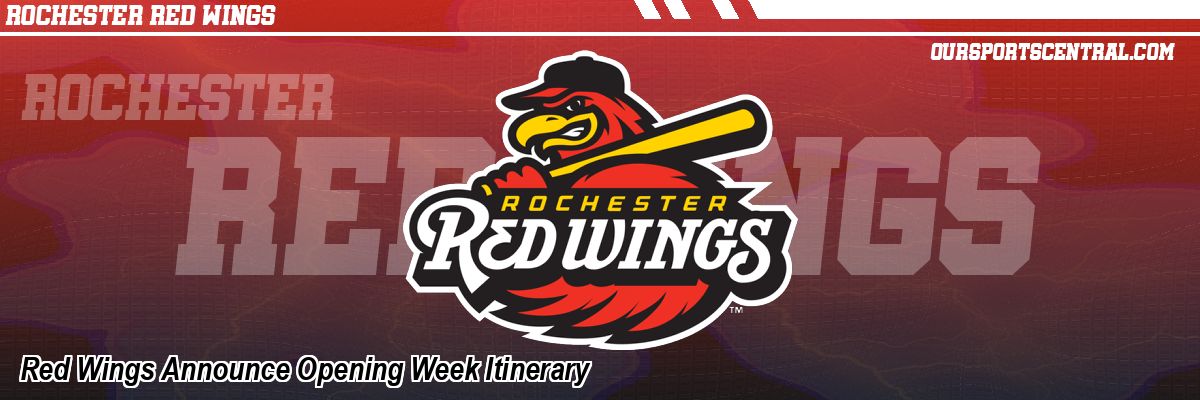 Red Wings Announce Opening Week Itinerary
