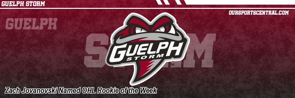 Zach Jovanovski Named OHL Rookie of the Week