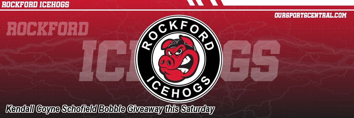 Kendall Coyne Schofield Bobble Giveaway this Saturday