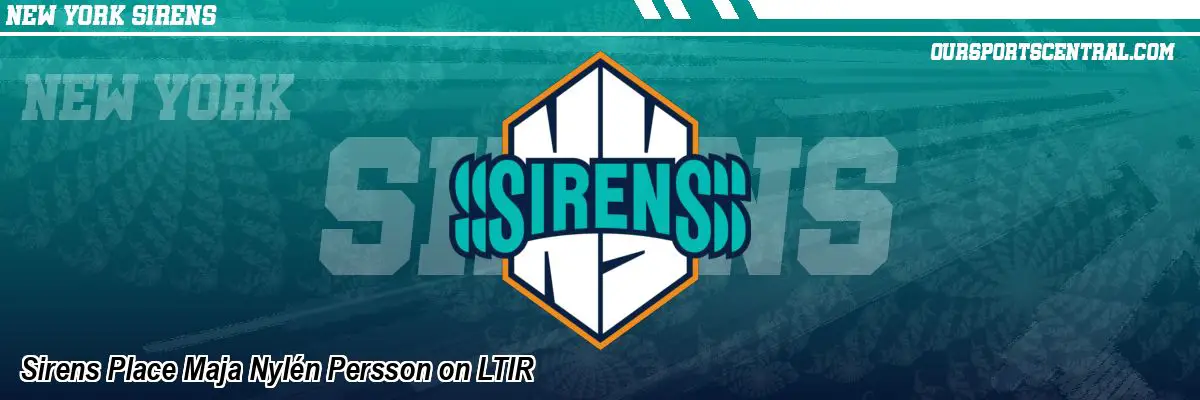 Sirens Place Maja Nylén Persson on LTIR