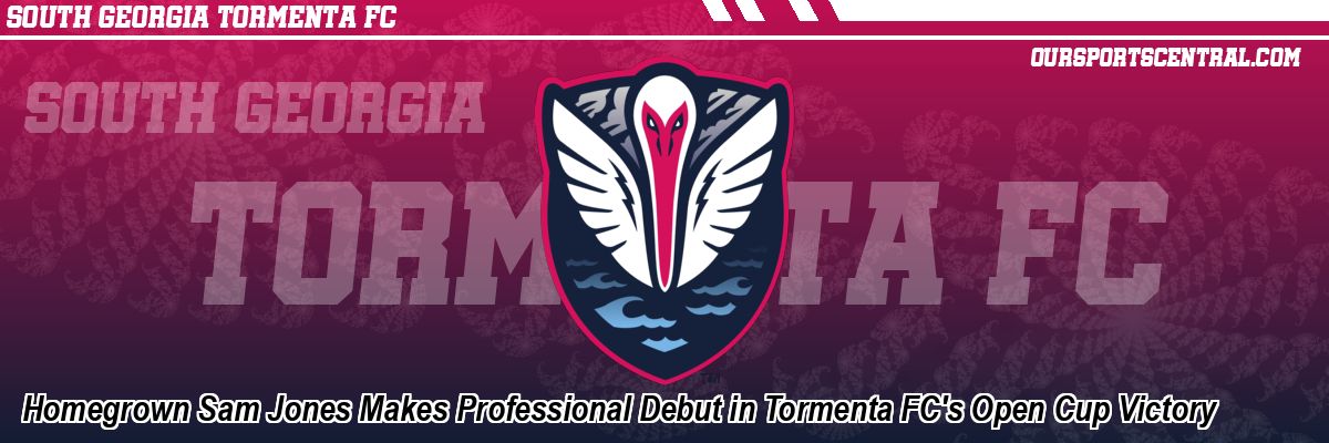 Homegrown Sam Jones Makes Professional Debut in Tormenta FC's Open Cup Victory