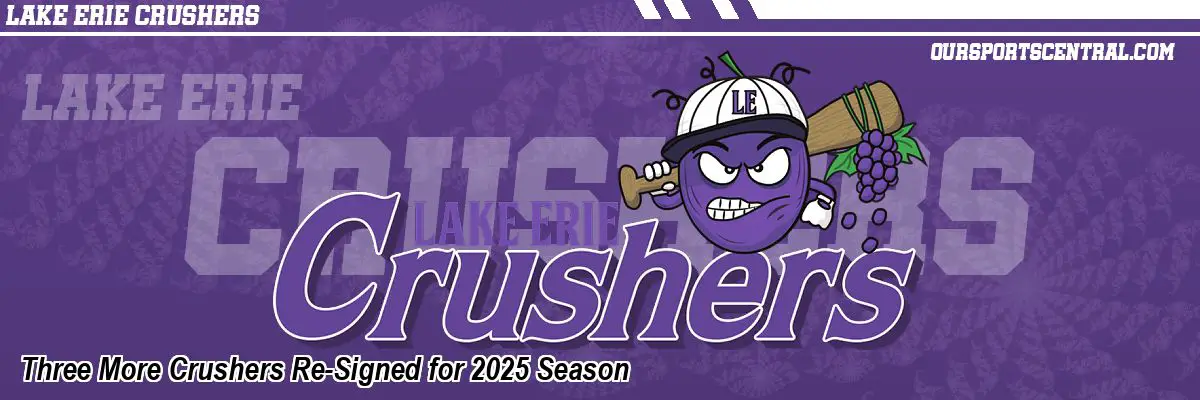 Three More Crushers Re-Signed for 2025 Season