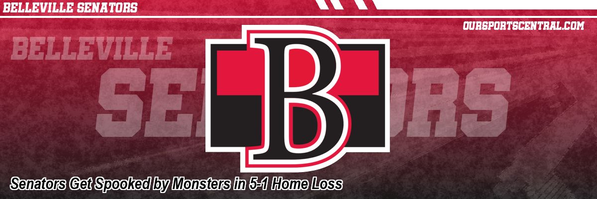 Senators Get Spooked by Monsters in 5-1 Home Loss