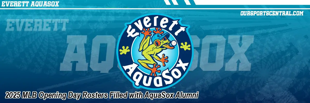 2025 MLB Opening Day Rosters Filled with AquaSox Alumni