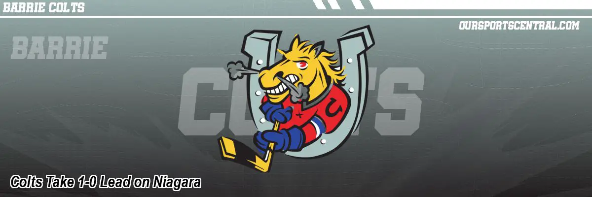 Colts Take 1-0 Lead on Niagara