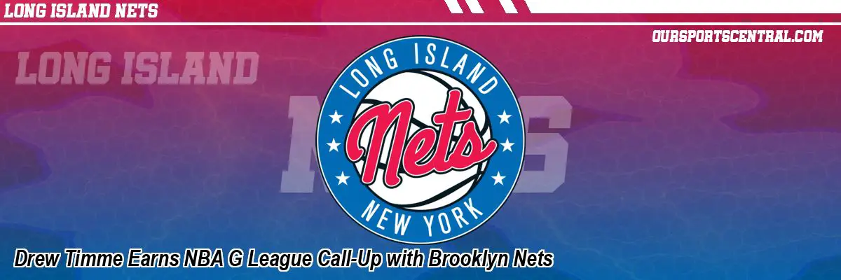 Drew Timme Earns NBA G League Call-Up with Brooklyn Nets