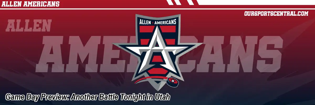 Game Day Preview: Another Battle Tonight in Utah