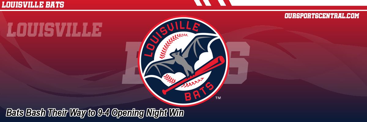 Bats Bash Their Way to 9-4 Opening Night Win
