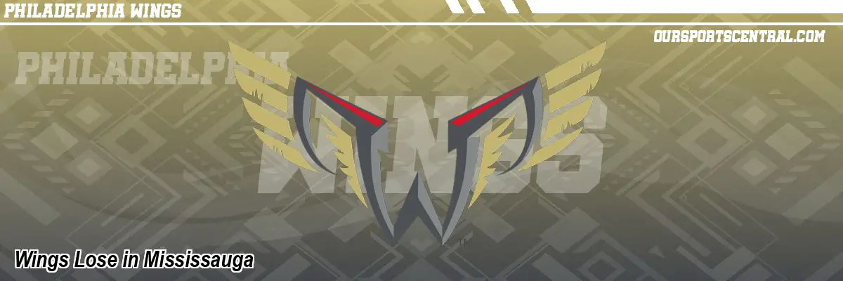 Wings Lose in Mississauga