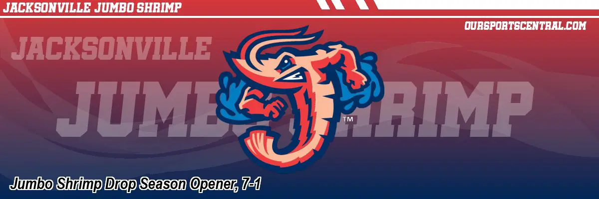 Jumbo Shrimp Drop Season Opener, 7-1
