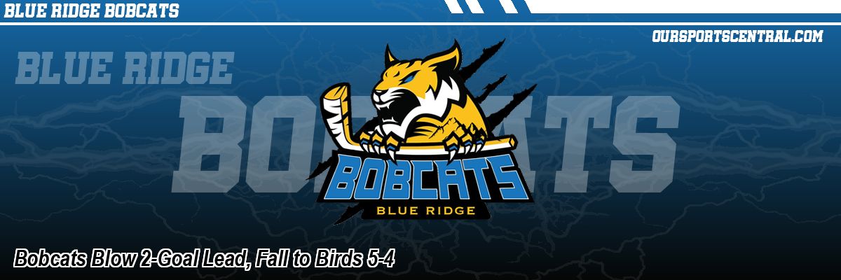 Bobcats Blow 2-Goal Lead, Fall to Birds 5-4