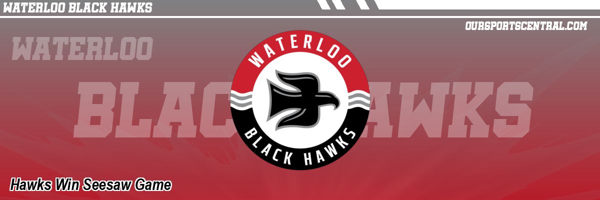Hawks Win Seesaw Game