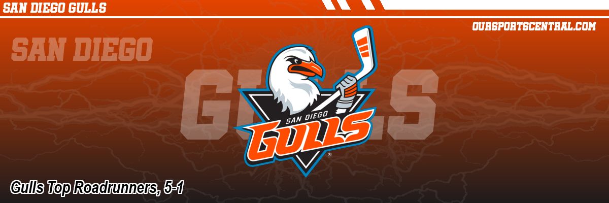 Gulls Top Roadrunners, 5-1