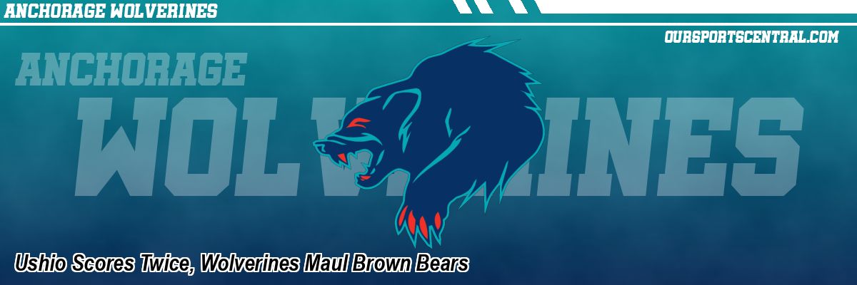 Ushio Scores Twice, Wolverines Maul Brown Bears