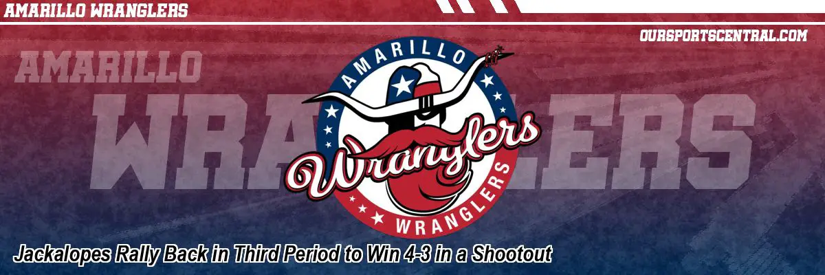 Jackalopes Rally Back in Third Period to Win 4-3 in a Shootout