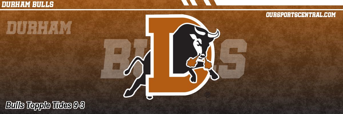 Bulls Topple Tides 9-3