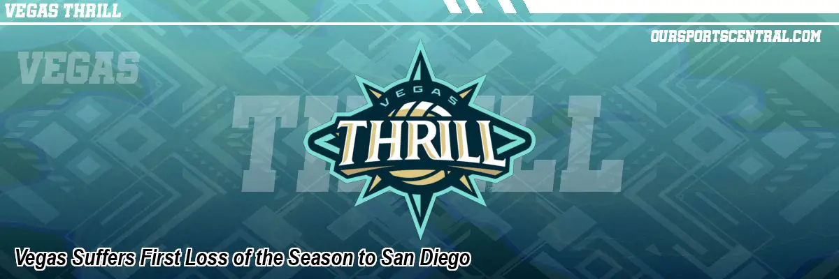 Vegas Suffers First Loss of the Season to San Diego
