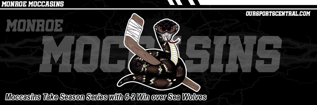 Moccasins Take Season Series with 6-2 Win over Sea Wolves