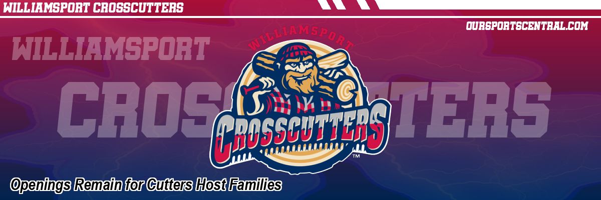 Openings Remain for Cutters Host Families