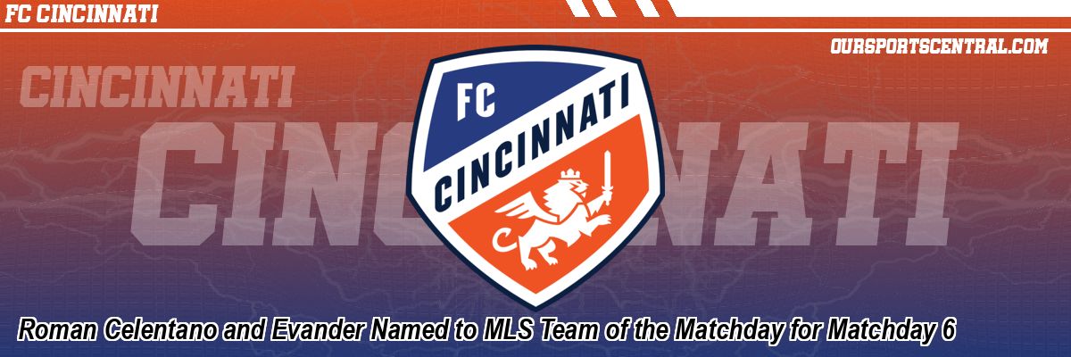 Roman Celentano and Evander Named to MLS Team of the Matchday for Matchday 6