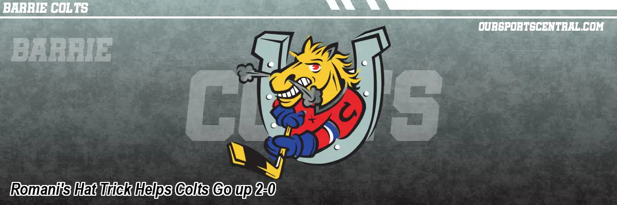 Romani's Hat Trick Helps Colts Go up 2-0